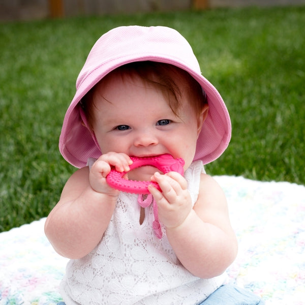 Silicone Fruit Teether - Strawberry
