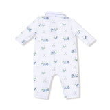 Polo Romper - HoneyBug 