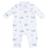 Polo Romper - HoneyBug 