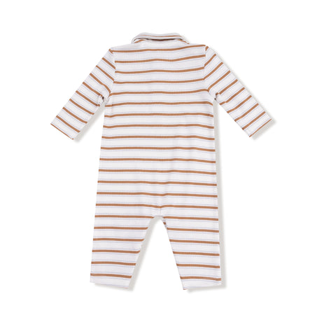 Polo Romper - HoneyBug 