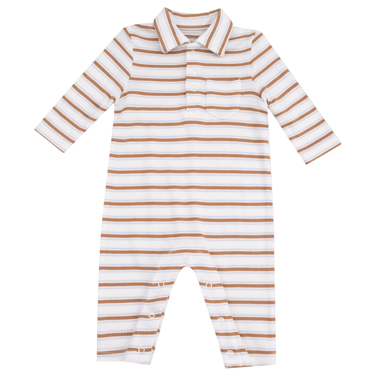 Polo Romper - HoneyBug 