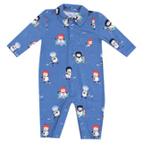 Polo Romper - HoneyBug 