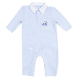 Polo Romper - HoneyBug 