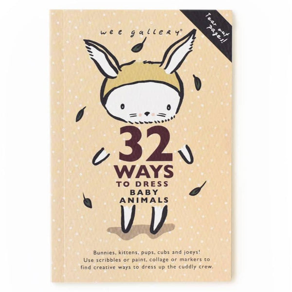 32 Ways to Dress Baby Animals - Activity Book - HoneyBug 