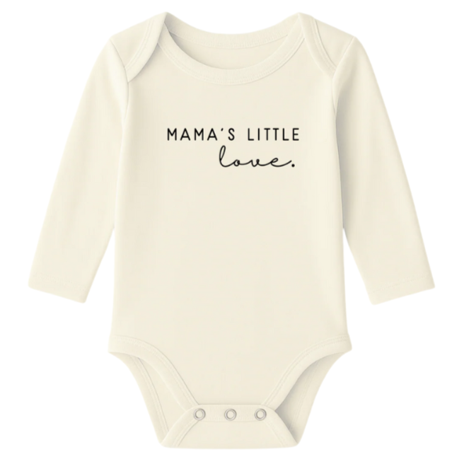 Mama's Little Love - Long Sleeve Organic Bodysuit - HoneyBug 