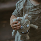Plush Monster Rattle - HoneyBug 