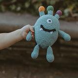 Plush Monster Rattle - HoneyBug 