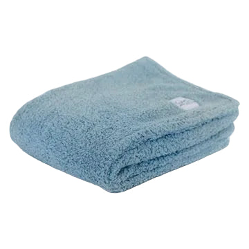 Classic Borderless Blanket - Powder Blue