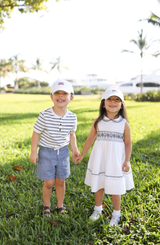 American Flag Bow Baseball Hat (Youth, Junior)