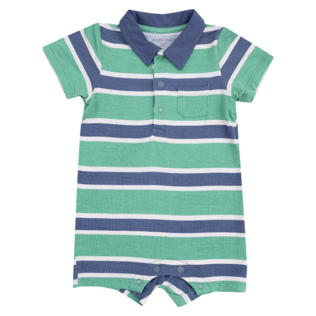 Polo Shortie - Rugby Stripe - HoneyBug 