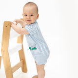 Striped Golf - Polo Shortie