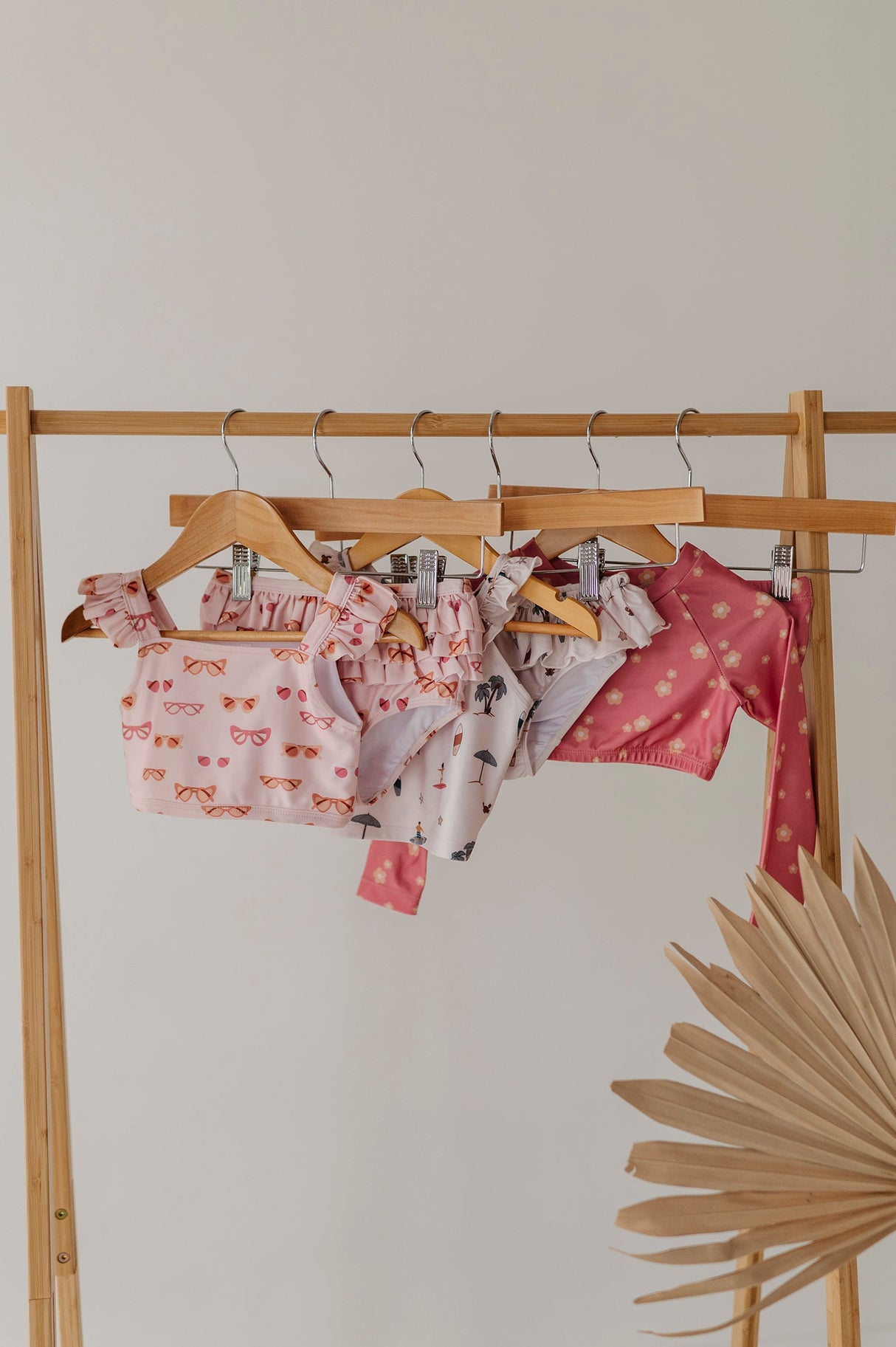 Girl's Two-Piece Swim Set - HoneyBug 