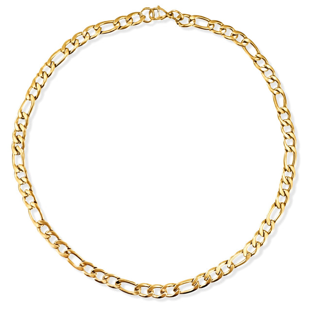 Veda Figaro Chain Necklace - HoneyBug 