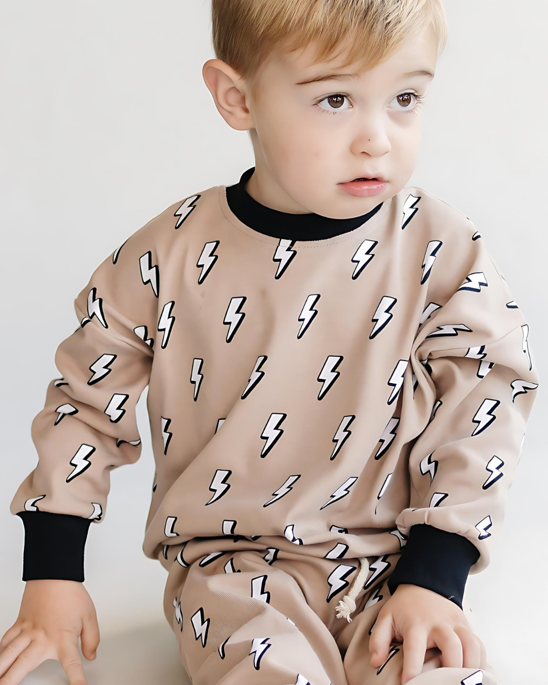 Jogger Set | Lightning Bolt - HoneyBug 