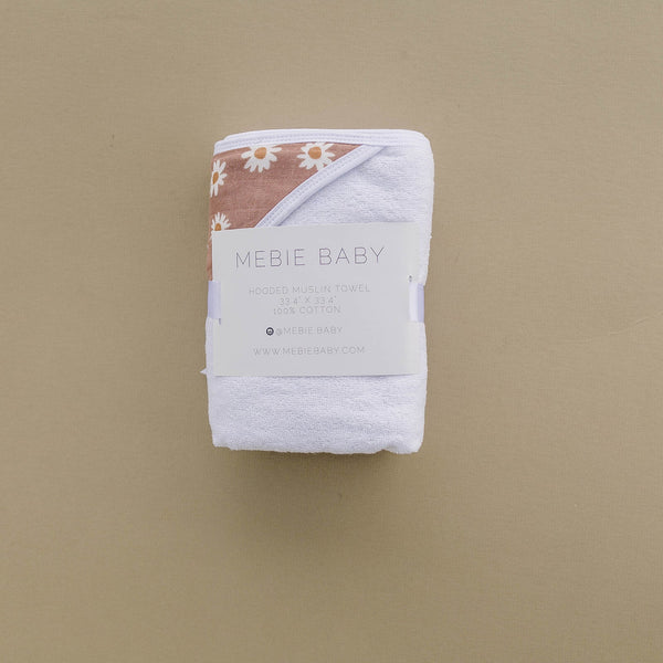 Daisy Dream Muslin Hooded Towel - HoneyBug 