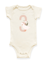 Goose Monthly Milestone Organic Baby Bodysuit