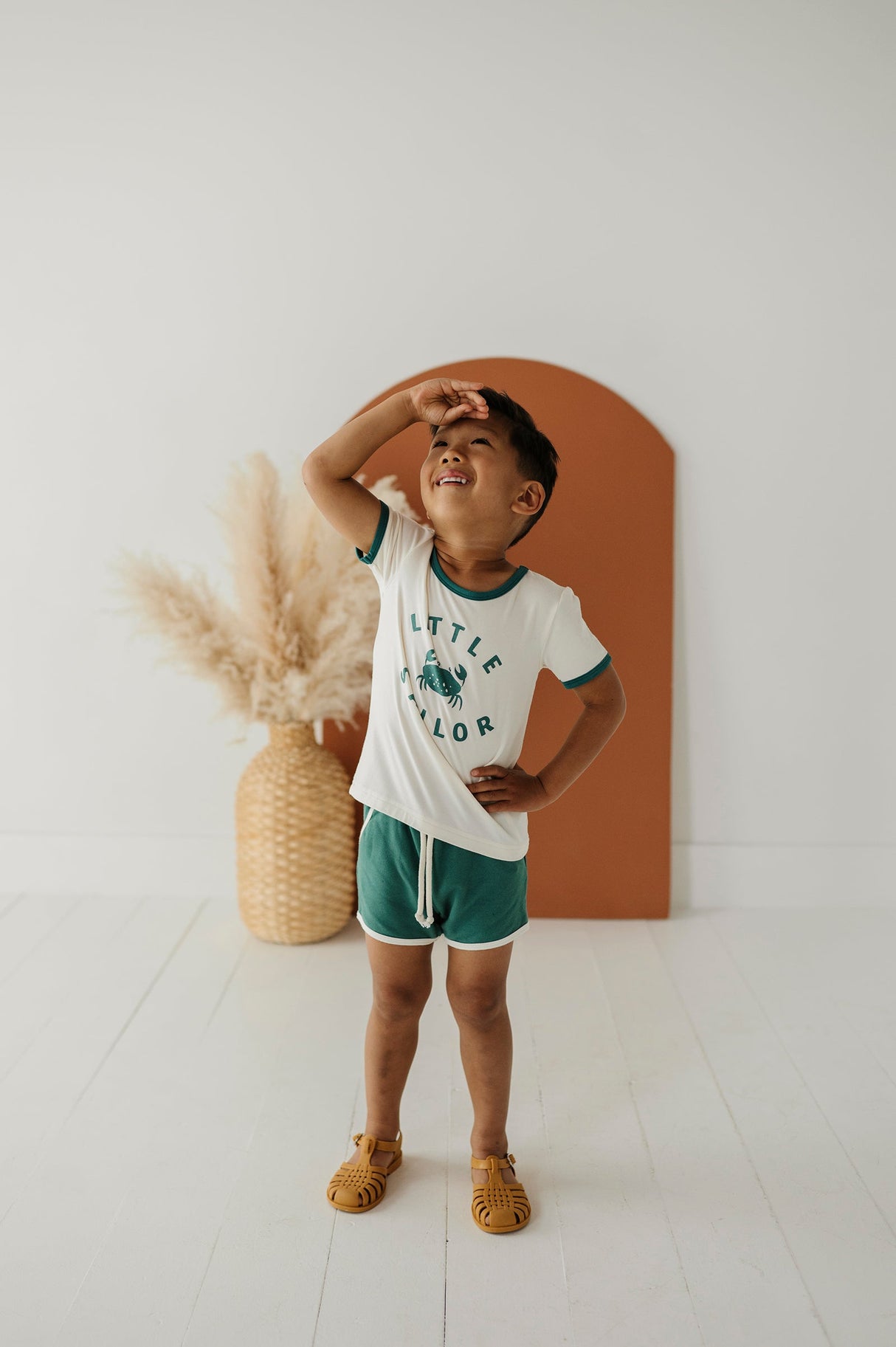 Retro Short Sleeve Tee - HoneyBug 