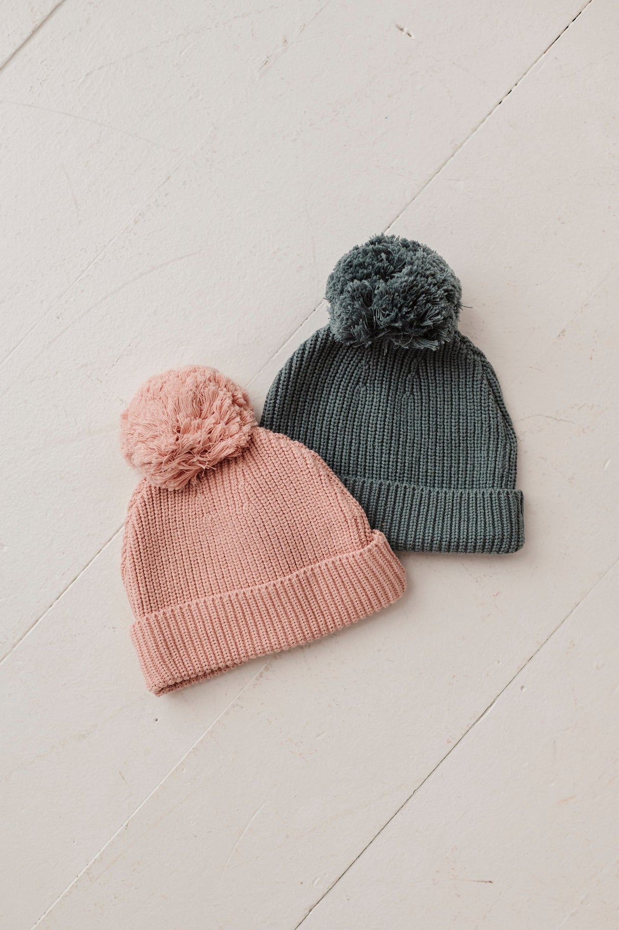Knit Pom Hat - HoneyBug 