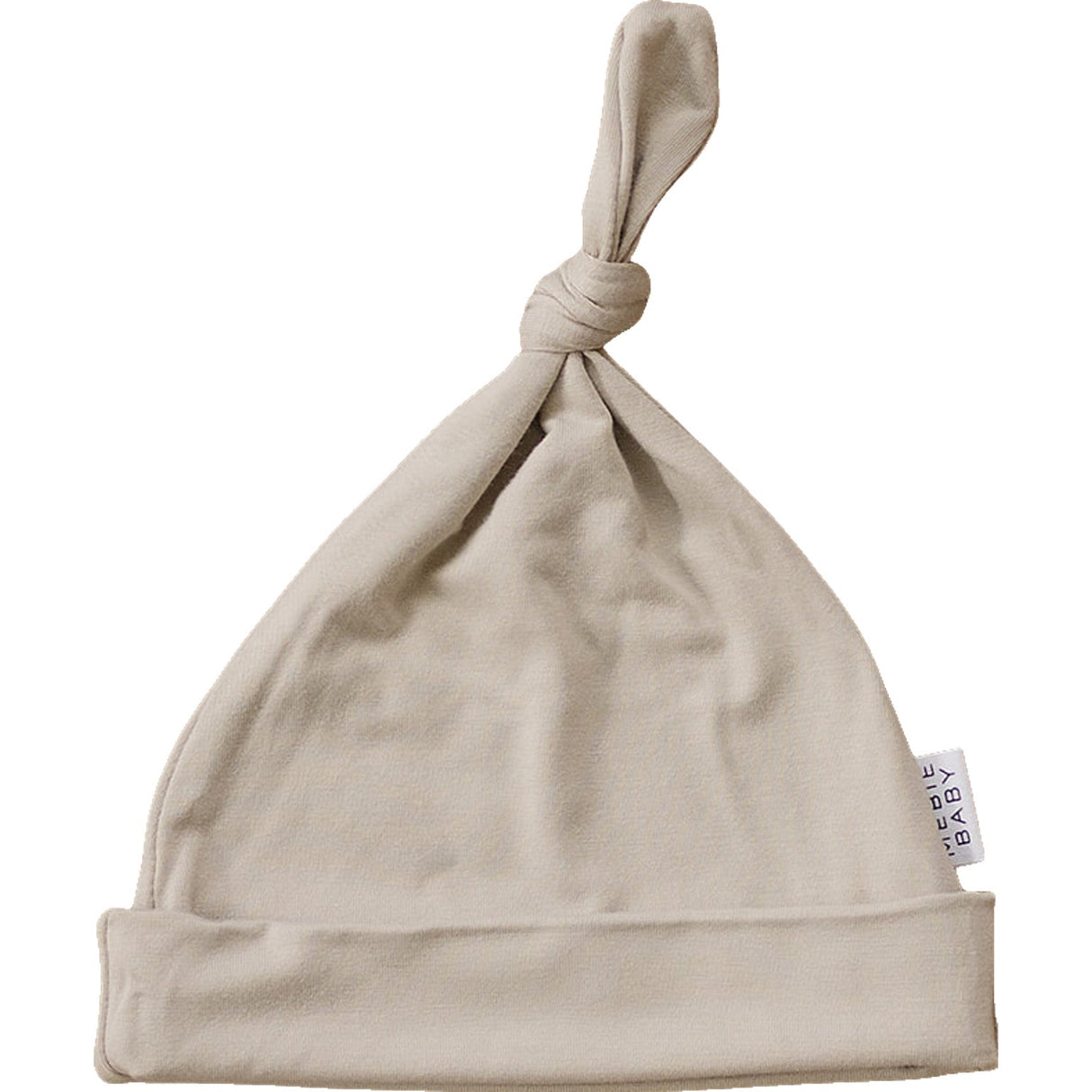 Oatmeal Bamboo Newborn Knot Hat - HoneyBug 