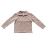 Boy's 3/4 Fleece Zip Sweatshirt