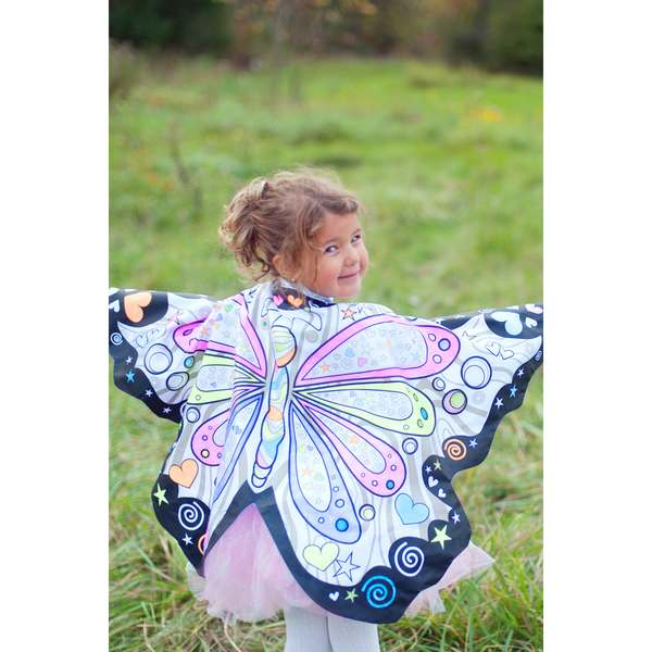 Colour A Butterfly Wings - HoneyBug 