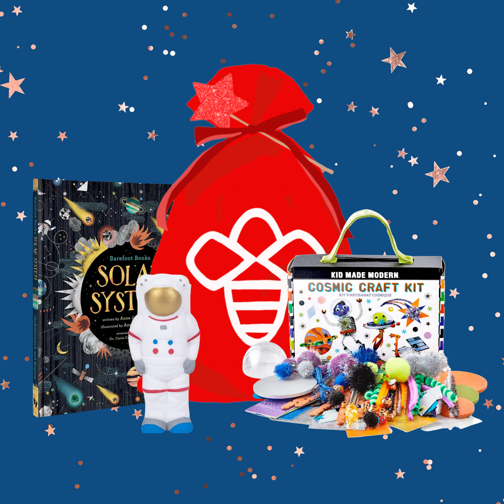 Santa's Surprise Christmas Gift - Space - HoneyBug 