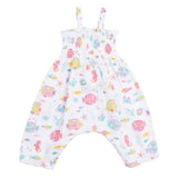 Sunny Coral Reef Fish - Smocked Romper
