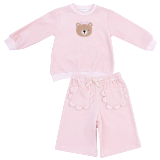 Oversized Shirt with Wide Leg Pant Set - HoneyBug 