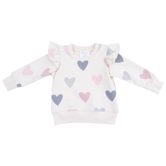 Ruffle Sweatshirt - HoneyBug 