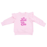 Ruffle Sweatshirt - HoneyBug 