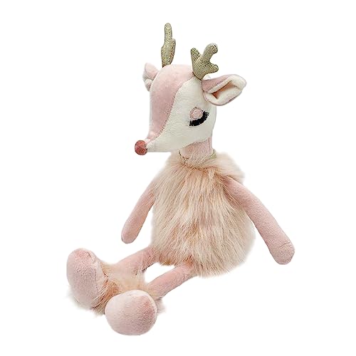"Freija" The Pink Reindeer Doll - HoneyBug 