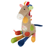 Patchwork Giraffe Plush Toy - HoneyBug 