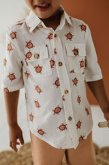Boy's Utility Shirt - HoneyBug 