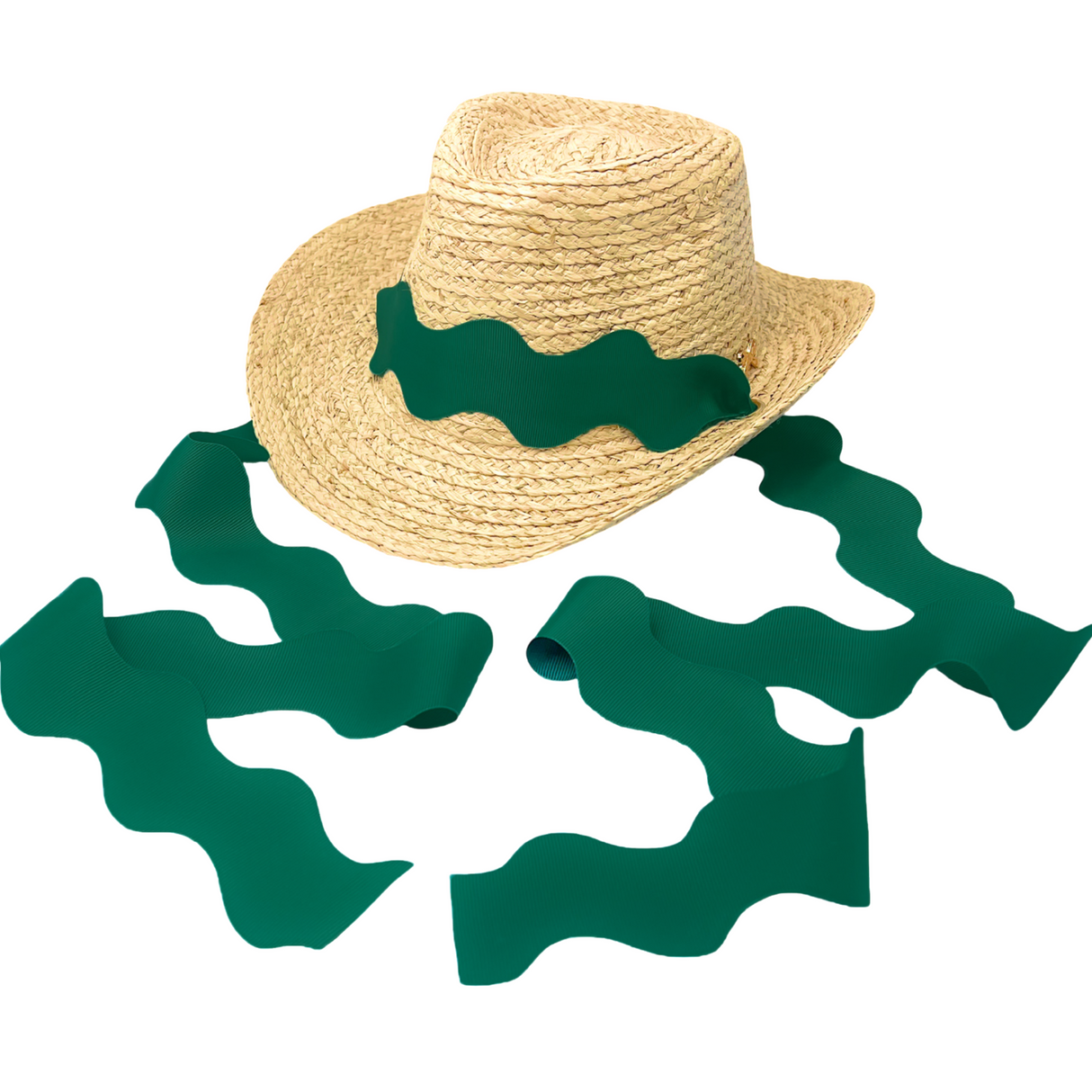 Coastal Cowgirl Hat, Green (Adult)