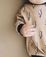 Bubble Romper | Lightning Bolt - HoneyBug 