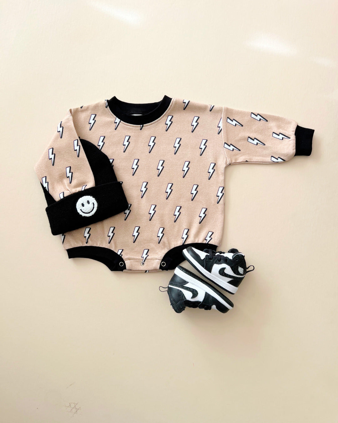 Bubble Romper | Lightning Bolt - HoneyBug 