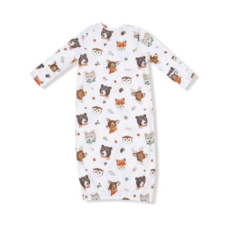 Lap Shoulder Gown - HoneyBug 