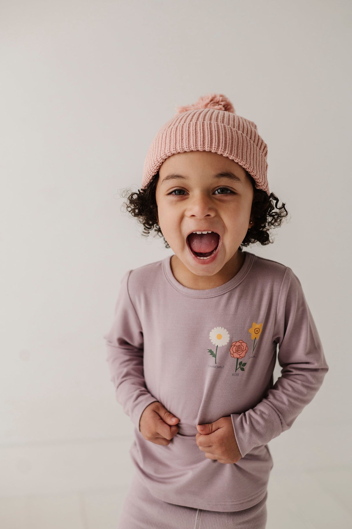 Knit Pom Hat - HoneyBug 