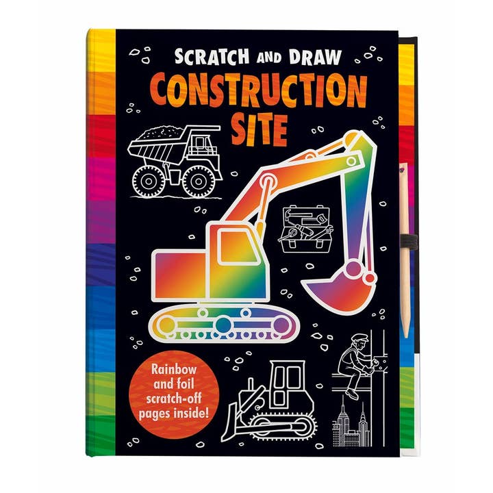 Scratch and Draw Construction Site - HoneyBug 