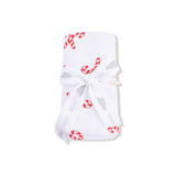 Swaddle Blanket - Candy Canes - HoneyBug 