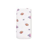 Swaddle Blanket - Footballs and Bows - HoneyBug 