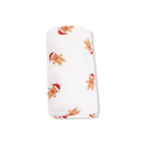 Swaddle Blanket - Gingerbread - HoneyBug 