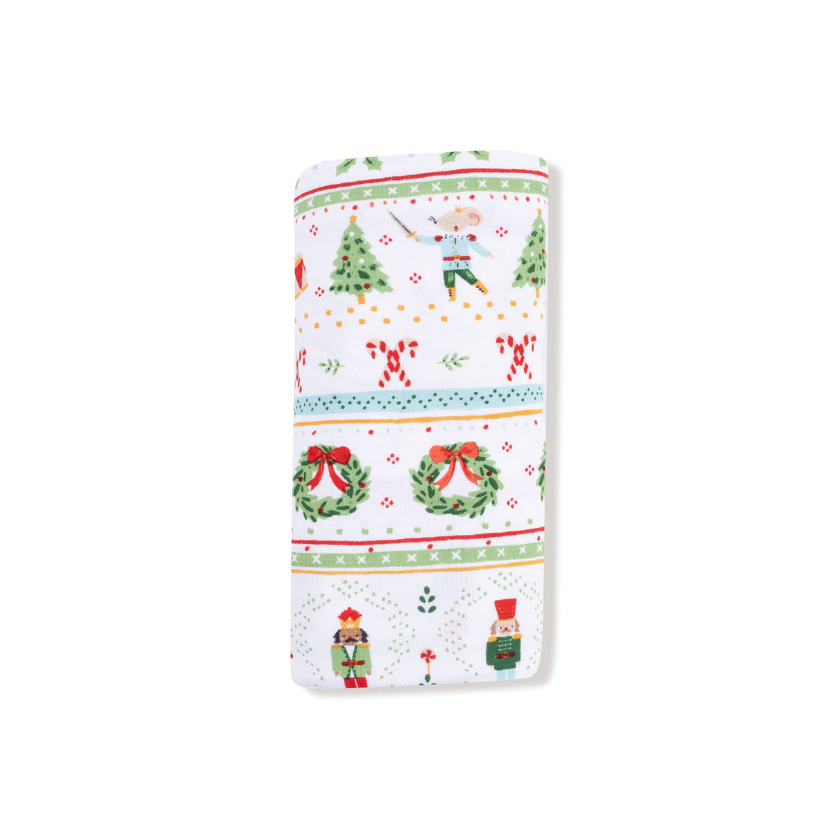 Swaddle Blanket - Nutcracker Fair Isle - HoneyBug 