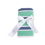 Swaddle Blanket - Rugby Stripe - HoneyBug 