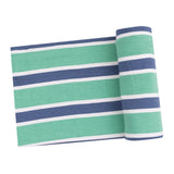 Swaddle Blanket - Rugby Stripe - HoneyBug 