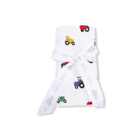 Mini Tractors - Swaddle Blanket