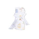Camping Blue - Swaddle Blanket