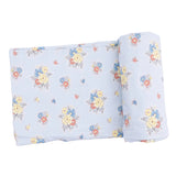 Country Stitch Floral - Swaddle Blanket