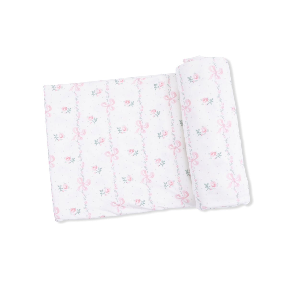 Dainty Buds and Bows - Take Me Home Set with Convertible Pant  & Swaddle Blanket Set