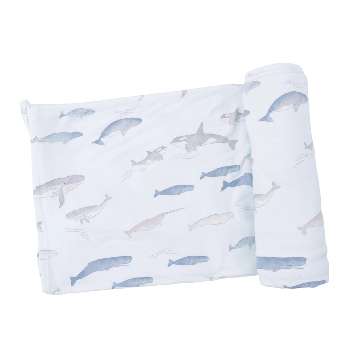 Little Whales - Swaddle Blanket